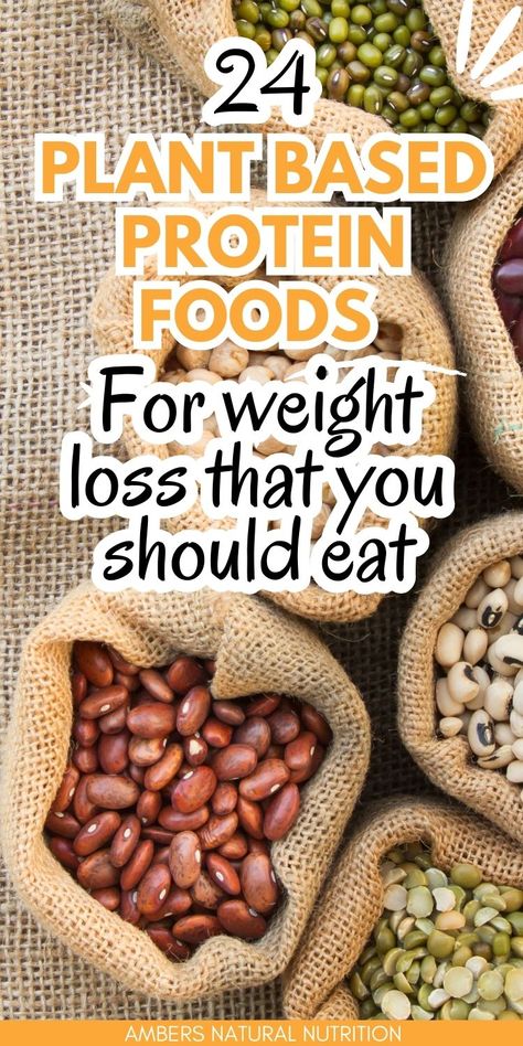 high protein foods including beans and chickpeas in burlap bags High Protein Low Carb Plant Based Meals, Protein Foods Vegetarian, Healthy Protein Sources, Proteins For Vegetarians, Plant Based Protein Recipes, Foods High In Protein, Plant Based Proteins, Vegetarian High Protein, Best Vegan Protein Powder