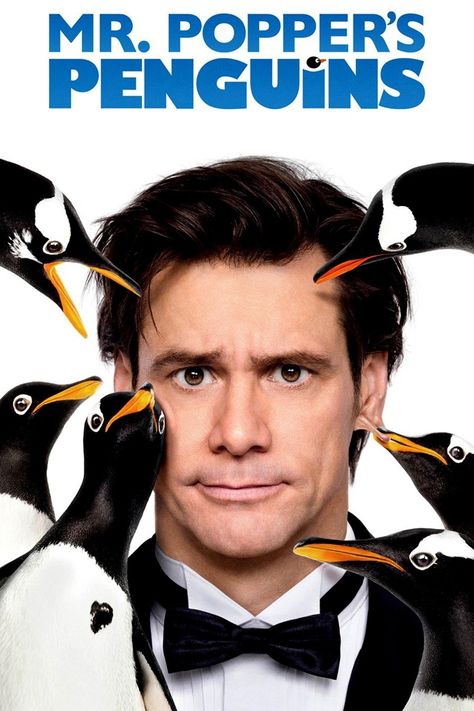 Mr Poppers Penguins, Mr Popper, Jim Carrey Movies, Madeline Carroll, Winter Movies, 2011 Movies, Carla Gugino, Angela Lansbury, Jim Carrey