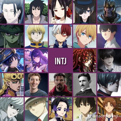 Entertainer Personality Type, Intj In Anime, Mbti Intj Characters, Intj Personality Characters, Intj Anime Character, Intp Anime Characters, Intj Anime, Intj Core, Intp Characters