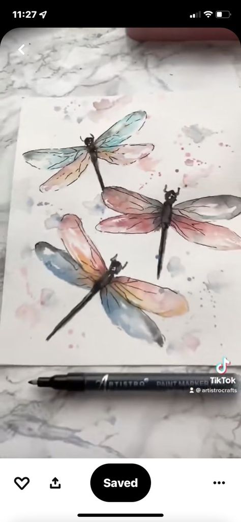 Pin by Lisa Mize on Lettering in 2022 | Watercolor flower art, Watercolor art lessons, Watercolor flowers Beautiful Watercolor Paintings, Watercolor Painting Tutorial, Watercolor Set, Beautiful Watercolor, Watercolor Paint, Dragonflies, Painting Tutorial, Watercolor Painting, Watercolor Paintings