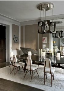 Jean-Louis Deniot, Paris, Avenue D'eylau, 3 Jean Louis Deniot Interiors, Jean Louis Deniot, Luxury Dining Tables, Ad Magazine, Luxury Dining Room, Luxury Dining, Home Trends, Modern Dining Table, Residential Interior