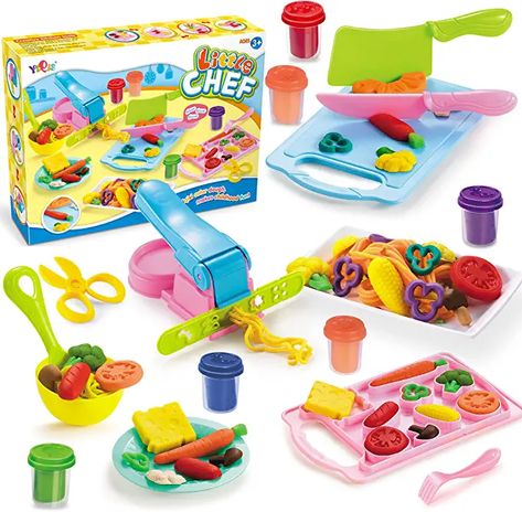 Noodle Shapes, Cupcake Prices, Corn And Cheese, Playdough Party, Playdough Tools, Play Doh Kitchen, Play Dough Sets, Plastic Knife, Noodle Maker