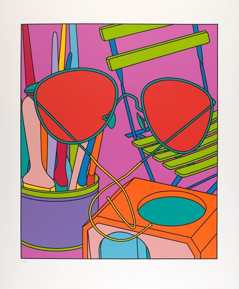 Michael Craig Martin, Michael Craig, James Rosenquist, Claes Oldenburg, Still Life Artists, Contemporary Graphic, Jasper Johns, Roy Lichtenstein, Art Theme