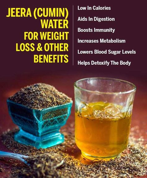 Jeera Water For Weight Loss and Other Health Benefits Cumin Benefits, Benefits Of Drinking Ginger, Jeera Water, Jeera Water Recipe, Cumin Water, Cumin Seeds, Detoxify Your Body, Increase Metabolism, Lower Blood Sugar