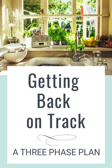 Getting Back on Track #homemaking #cleaning Plan Life, Getting Back On Track, Homemaking Tips, Get Back On Track, Tomorrow Is Another Day, Dinner Table Setting, Empty Nest, Dish Drainers, Throw In The Towel