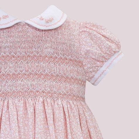 Embrace the sweetness of Spring with our enchanting floral dress 🌸 Delicately adorned with intricate hand-embroidered flowers, this pastel peach perfection is sure to make your little one bloom with joy. 🎀 𝑺𝒕𝒚𝒍𝒆 𝑵𝒖𝒎𝒃𝒆𝒓 𝟢𝟣𝟥𝟥𝟣𝟢 Sarah Louise is exclusive to Selected Boutiques Worldwide. … #sarahlouiseclothing #bestdressed #childrensclothing #handsmocked #girlsfashion #handembroidery Spring Embroidered Baptism Dress, Spring Baptism Dress In Broderie Anglaise Cotton, Spring Floral Embroidered Smocked Dress, Embroidered Summer Baptism Dress, Embroidered Cotton Baptism Dress, Sarah Louise, Hand Embroidered Flowers, Embroidered Flowers, Floral Dress