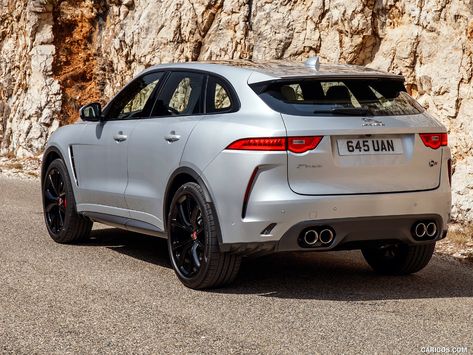 2019Jaguar F-Pace SVR Jaguar Daimler, Jaguar F Pace, Automotive Industry, Car Design, Jaguar, Silver, Color