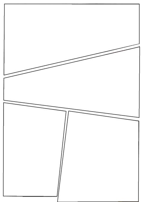 Comic Panel Template, Manga Panels Ideas, Manga Frame Template, Manga Panels Base, Comic Book Template Free Printable, Manga Page Layout, Drawing Manga Panels, Comic Book Layout Templates, Manga Comic Layout