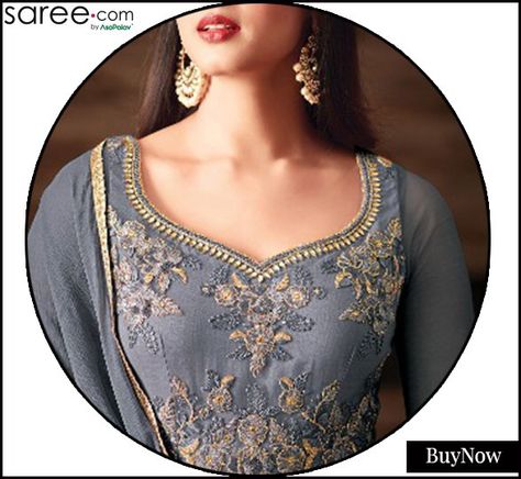 Latest Neck Designs For Suits, Suit Neck Designs Indian, Suit Neck Design, Salwar Neck Patterns, Net Floor, Salwar Kameez Neck Designs, Salwar Suit Neck Designs, Punjabi Suit Neck Designs, Suit Neck Designs