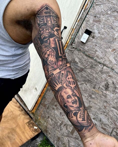 Arm Tattoos Black, Memorial Tattoo Ideas, Arm Tattoos For Guys Forearm, Leg Sleeve Tattoos, Family Tattoos For Men, Leg Tattoo Ideas, Black Men Tattoos, Tattoo Ideas Males, Half Sleeve Tattoos Forearm