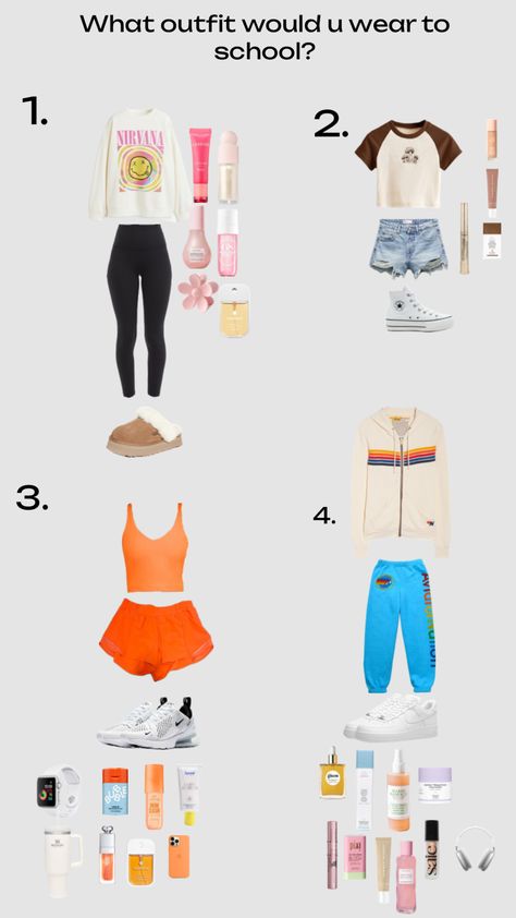 What would u wear?! Cute Lazy Day Outfits, Lazy Day Outfits, Lazy Day, Outfit Of The Day, How To Wear