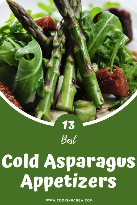 Asparagus Appetizers, Cold Asparagus, Marinated Asparagus, Asparagus Appetizer, List Of Appetizers, Fancy Appetizer Recipes, Leftover Roast Beef, Crudite Platter, Baked Goat Cheese