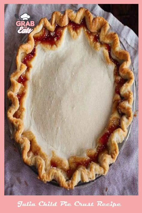 Julia Child Pie Crust Recipe Julia Child Pie Crust Recipe, Crisco Pie Crust Recipe, Food Processor Pie Crust, Julia Childs, Julia Child Recipes, Pie Crust Recipe, Flaky Pie Crust, Pastry Crust, Pie Crust Recipes