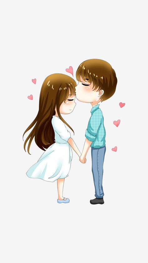 #wallpaper #couple #cute Cute Animation Couple, Animation Couple, Cute Animation, Goals Couple, Couple Romantic, Couple Goals, Kiss