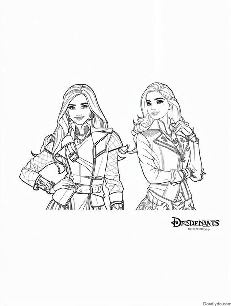 Descendants Coloring Pages Check more at https://doodlydo.com/descendants-coloring-pages/ Descendants Coloring Pages, Descendants Pictures, Descendants, Coloring Pages, Harry Potter, Fan, Color, Colouring Pages