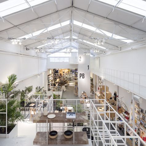 Warehouses Architecture, Warehouse Design, Industrial Architecture, Factory Design, Retail Design Blog, Retail Interior, Space Architecture, Industrial Buildings, Office Interior Design