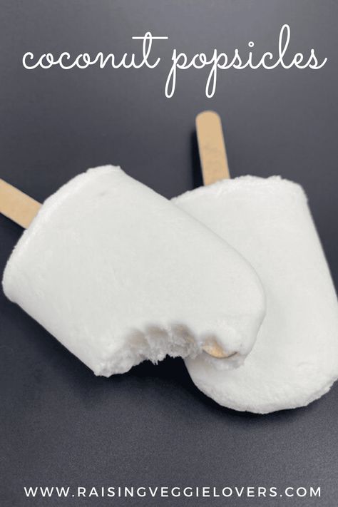 The Best Coconut Popsicles Mexican Coconut Popsicles, Homemade Coconut Popsicles, Creamy Coconut Popsicles, Frozen Coconut Recipes, Coconut Cream Popsicle Recipes, Coconut Popsicle Recipes, Healthy Coconut Popsicles, Coconut Yogurt Popsicles, Coconut Cream Popsicles