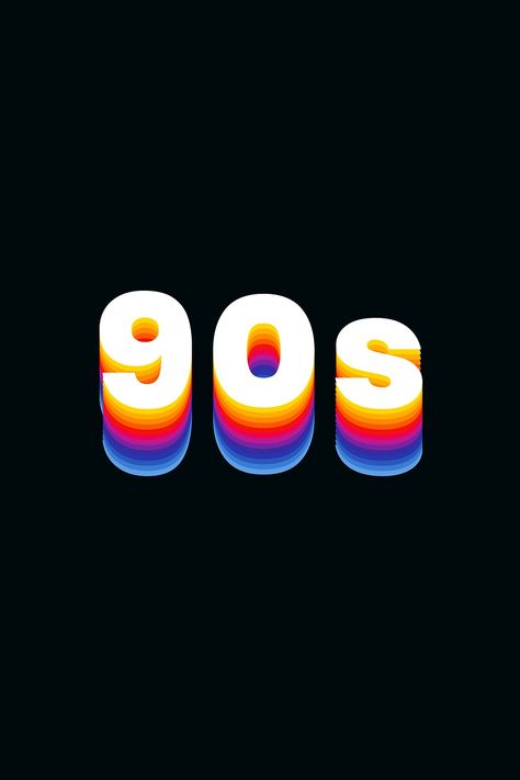 90s text in colorful retro font | free image by rawpixel.com / Wit 90s Typography, 90s Font, 90s Graphic Design, Photo Booth Business, 90’s Nostalgia, Hipster Fonts, Stationary Art, Heart Font, Alphabet Style