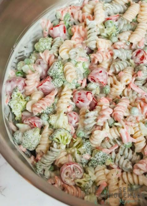 Cold Ranch Pasta Salad, Cajun Pasta Salad Cold, Ranch Pasta Salad Recipes Cold, Ranch Pasta Salad Recipes, Spiral Pasta Salad, Light Pasta Salad, Kid Friendly Pasta Salad, Easy Summer Pasta Salad, Easy Pasta Salad Recipes