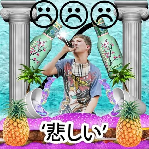 Uma técnica para não cair na lábia de fakes. | #prints #humor #comedia #zoeira #memes Yung Lean Vaporwave, Yung Lean Wallpaper, Yung Lean Aesthetic, Pictures Of Rappers, 2014 Grunge Tumblr, Ginseng Strip 2002, Lean Core, Cyberpunk Glitch, Vaporwave Tumblr