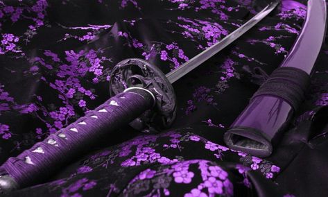 Purple Warrior Aesthetic, Baal Aesthetic, Purple Warrior, Knife Aesthetic, Pretty Knives, Catty Noir, Purple Vibe, Dark Purple Aesthetic, Raiden Shogun