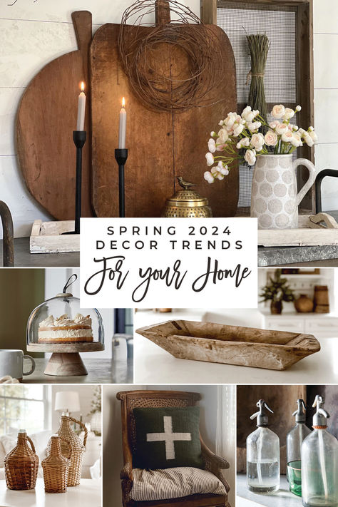 2024 Home Decor Trends Decorating Trends 2024, Trending Home Decor For 2024, 2025 Home Decor Trends, 2024 Decor Trends, 2024 Home Decor Trends, 2024 Home Decor, Shabby Chic Antiques, House Decorations, 2024 Trends