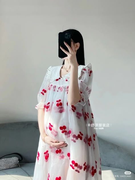 Tokyo Clothes, Pregnancy Timeline, Cute Maternity Dresses, Vestidos Retro, Dresses For Pregnant Women, Clothes For Pregnant Women, Sleepwear Fashion, Cute Maternity Outfits, Homewear Fashion