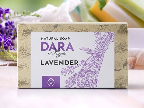 Natural Soap - Packaging by Marian Marinica | Dribbble | Dribbble Natural Soap Packaging, Soap Packaging, Packing Design, Natural Cosmetics, Packaging Labels, Handmade Soaps, Natural Soap, Product Packaging, Product Label