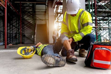 Although working in construction has become safer over the years, there are still a lot of dangers that come with working in a construction zone. Fortunately, many construction injuries and their causes are preventable with proper education, training, and safety measures. Learn more about causes of construction accidents and tips on how to avoid them. #Construction #WorkplaceSafety #Lawyer Christopher Thompson, Steel Toe Boots, Medical Help, Construction Worker, Emergency Response, Scaffolding, First Aid, Health And Safety