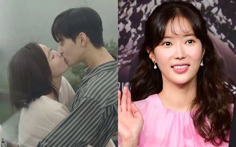 Lim Soo Hyang says her lips were swollen after filming a kiss scene with Cha Eun Woo for 6 hours Cha Eun Woo Kiss Scene, Swollen Lips After Kiss, Cha Eun Woo Kiss, Lim Soo Hyang, Han Hye Jin, Soo Hyang, Swollen Lips, Most Handsome Actors, Handsome Actors