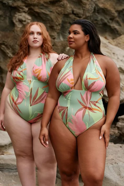 Curvy Swimsuit, Inclusive Swimwear, Swim Skirts, Plus Size Summer Fashion, Swimwear Plus Size, Plus Size Swimsuit, Halter Swimsuit, Curvy Swimwear, Plus Size Swim