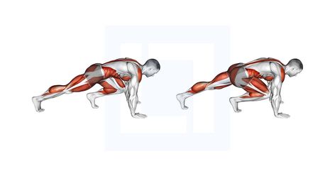 Mountain Climbers Exercise, Mountain Climber Exercise, Exercise Abdomen, Weight Exercises, Six Pack Abs Workout, Plyometric Workout, Body Gym, Full Body Gym Workout, Mountain Climbers