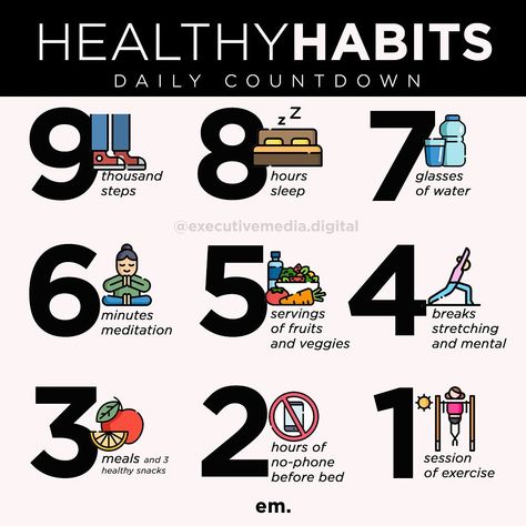 Thanks @executivemedia.digital for creating this amazing post on daily healthy habits countdown 🙌 - #HOUSEOFLEADERS #health… Healthy Habits Daily Countdown, Sleep Glasses, Healthy Snacks Before Bed, Snacks Before Bed, Daily Countdown, Before Bed Workout, Healthy Appetizers, Fruits And Veggies, Healthy Habits