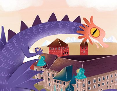 Krakow Dragon, Wawel Dragon, Dragon Illustration, Krakow, Working On Myself, Graphic Design Illustration, Design Illustration, New Work, Work On