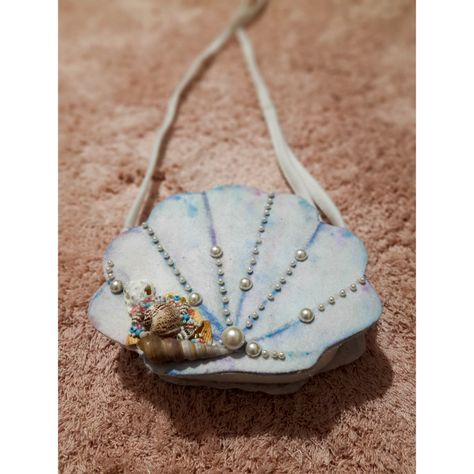 #Inspiration#Mermaid#bag#Seashells#summerwear#2020#DIY# #Mermaidlover#❤ Seashell Bag, Mermaid Purse, Mermaid Bag, Purse Diy, Bag Types, Diy Mermaid, Mermaid Diy, Mermaid Lover, Diy Purse