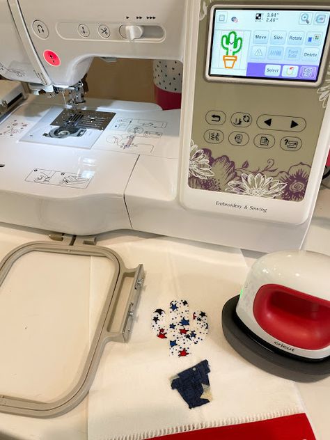 Brother Sewing And Embroidery Machine, Cameo Embroidery, 4x4 Embroidery Designs Free, Brother Se600 Embroidery Designs, 4x4 Embroidery Projects, Se600 Embroidery, Applique Stitches Machine, Embroidery Machine Projects, Brother Se600