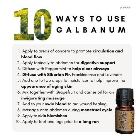 Galbanum Essential Oil, Hyssop Essential Oil, Holistic Products, Doterra Oils Recipes, Doterra Oil, Body Tips, Doterra Essential Oils Recipes, Essential Oil Benefits, Herbs For Health