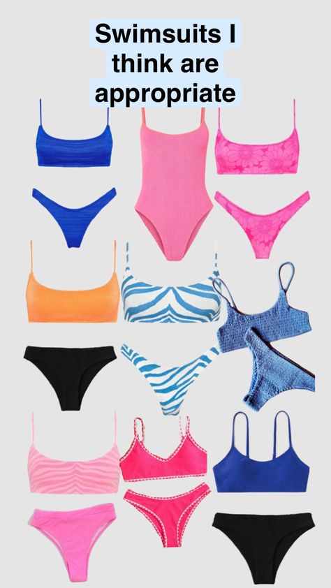 Appropriate swimsuits that are cute!! Appropriate Swimsuit, Preppy Swim, Road Trip Bag, Preppy Beach, Cute Bathing Suits, Preppy Summer, Summer Bikinis, Summer Swim Suits, Cute Swimsuits