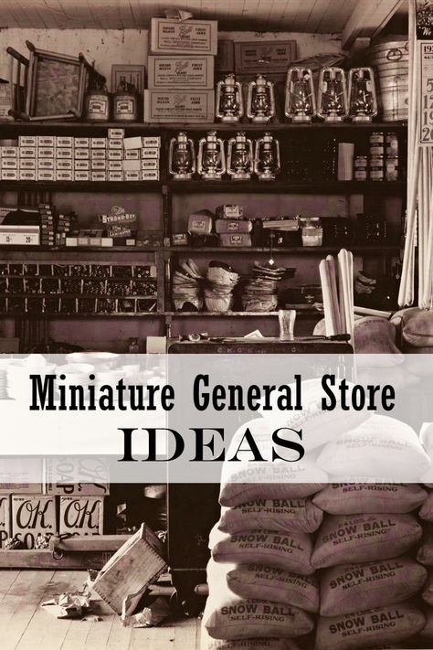 Miniature general store ideas Miniature Store Display, Mini General Store, General Store Ideas, Miniature Grocery Store, Miniature General Store, Late Night Coffee, Old General Stores, Woodland Fairies, Photos Of Products