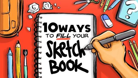 Whenever Im starting a new Sketchbook, I write down some ideas to draw to give me a direction. And I did the same with this new sketchbooks as well, I wrote dow 10 simple ways to fill my sketchbook with When I dont have any Ideas to draw. ————————————– Free SKILLSHARE Premium – https://skl.sh/keshrt Pen […] The post 10 WAYS TO FILL YOUR SKETCHBOOK appeared first on PaintingTube. Ways To Fill Your Sketchbook, Finished Drawings, Jake Wyatt, Kasey Golden, Fill Your Sketchbook, Jake Parker, Valentines Day Drawing, Drawing Programs, Drawing Frames