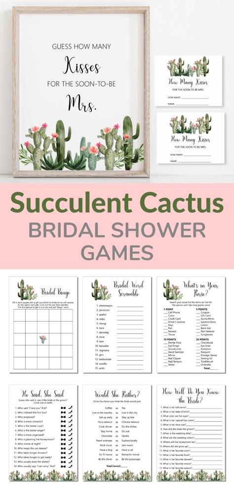 Succulent Bridal Shower Invitations, Plants Bridal Shower Ideas, Succulent Wedding Shower Ideas, Southwest Bridal Shower Ideas, Bridal Shower Succulents, Bridal Shower Ideas Succulents, Southwestern Bridal Shower Ideas, Mexican Food Bridal Shower Ideas, Bridal Shower Succulent Theme