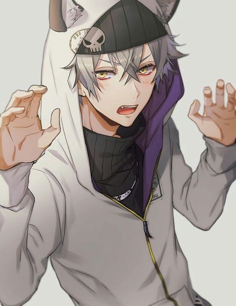 Rawr Rawr Pose, Koga Oogami, Novel Game, Anime W, Arte Ninja, Kawaii Boy, Ty Dolla Ign, Ensemble Stars, Handsome Anime