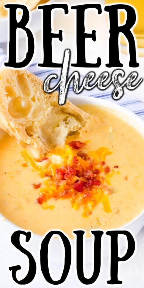 Beer Cheese Soup Recipes Crock Pot, Beer Soup Recipes, Slow Cooker Beer Cheese Soup, Beer Cheese Soup Crockpot, Irish Beer Cheese Soup, Easy Beer Cheese Soup, Sunday Soup, Beer Cheese Soup Recipes, Beer Soup