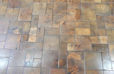 End Grain Flooring Installation Bluffton - Beautiful, Elegant End Grain Wood End Grain Wood Flooring, End Grain Flooring Diy, Flooring Ideas Concrete, Flooring Ideas Tile, Concrete Floor Finishes, Laminate Flooring Ideas, End Grain Flooring, Flooring Styles, Cork Floor