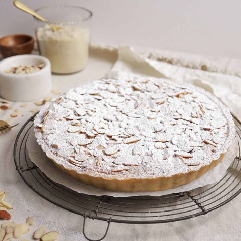 Gf Tart Recipes, Gluten Free Tart Recipe, Gluten Free Tart Crust, Gluten Free Tart, Almond Tart Recipe, Almond Frangipane, Almond Pie, Tart Crust, Almond Tart