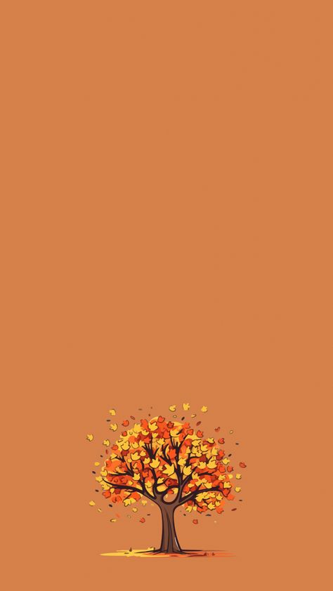 fall and autumn colors wallpaper Simple Fall Wallpaper, Green Painted Furniture, Cover Wallpaper, Phone Wallpaper Patterns, Tree Wallpaper, Halloween Photos, Phone Wallpaper Images, Simple Wallpapers, Fall Wallpaper