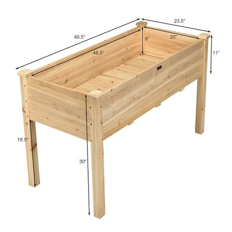 Raised Garden Bed Blueprints, Waist High Raised Garden Beds Diy, Above Ground Garden Boxes, Diy Elevated Garden Bed, Above Ground Planters, Pallet Raised Garden Bed, Wood Garden Beds, Raised Garden Planter, Raised Vegetable Garden