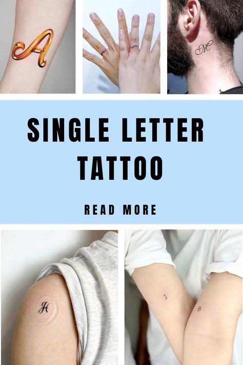 Single Letter Tattoo Tiny B Tattoo, Single Initial Tattoo, Small One Letter Tattoo, Initial Tattoo Placement For Women, Fine Line Tattoo Alphabet, One Letter Tattoo Placement, Letter I Tattoo, Single Needle Initial Tattoo, R Initial Tattoo