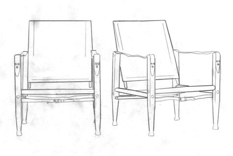 Kaare Klint ‘Safari Chair’ vs. the Roorkee Kaare Klint Safari Chair, Safari Chair, Kaare Klint, Campaign Furniture, On Safari, Lost Art, Ghost Chair, Side By Side, Traditional Techniques