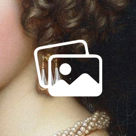 Oil Painting App Icons, Rennaissance Art Wallpaper Iphone, Rococo Aesthetic Icon, Victorian App Icons, Rennaissance Art Header, Rennaissance Art Widget, Italian Wallpaper, Oil Painting App, Glasses Trends